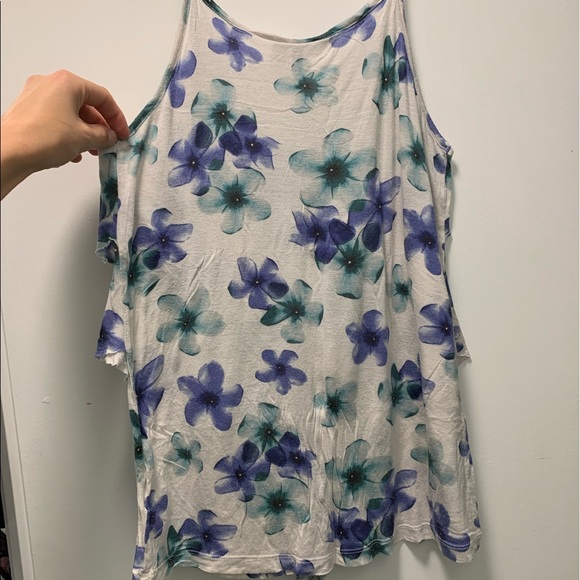 Lauren Conrad Floral Tank Top - Picture 8 of 9